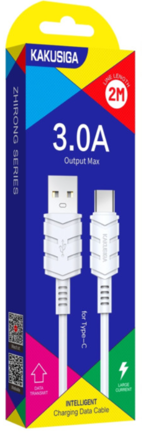 Kakusiga type-C 3Aوصلة شاحن